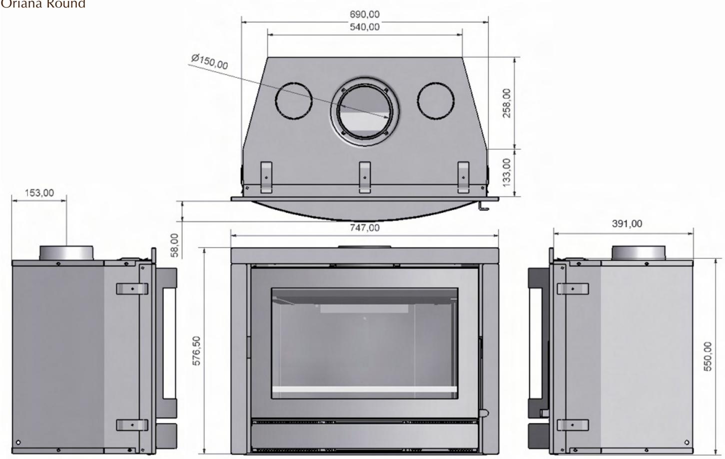 WANDERS ORIANA - Technische tekeningen / Technical drawings Dessins techniques / Technische Zeichnungen - 2