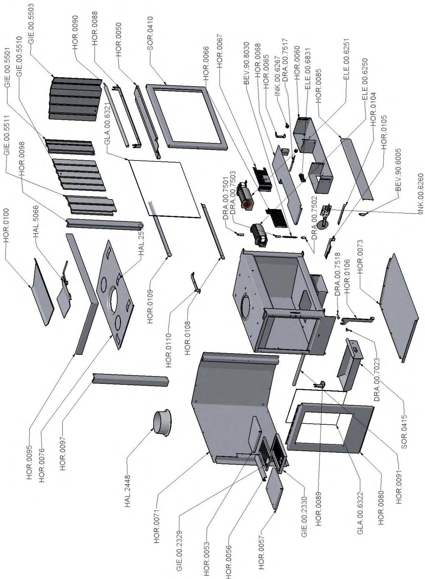 WANDERS ORIANA - Technische tekeningen / Technical drawings Dessins techniques / Technische Zeichnungen - 10