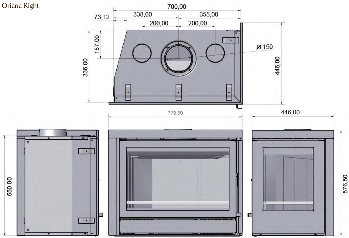 WANDERS ORIANA - Technische tekeningen / Technical drawings Dessins techniques / Technische Zeichnungen - 4