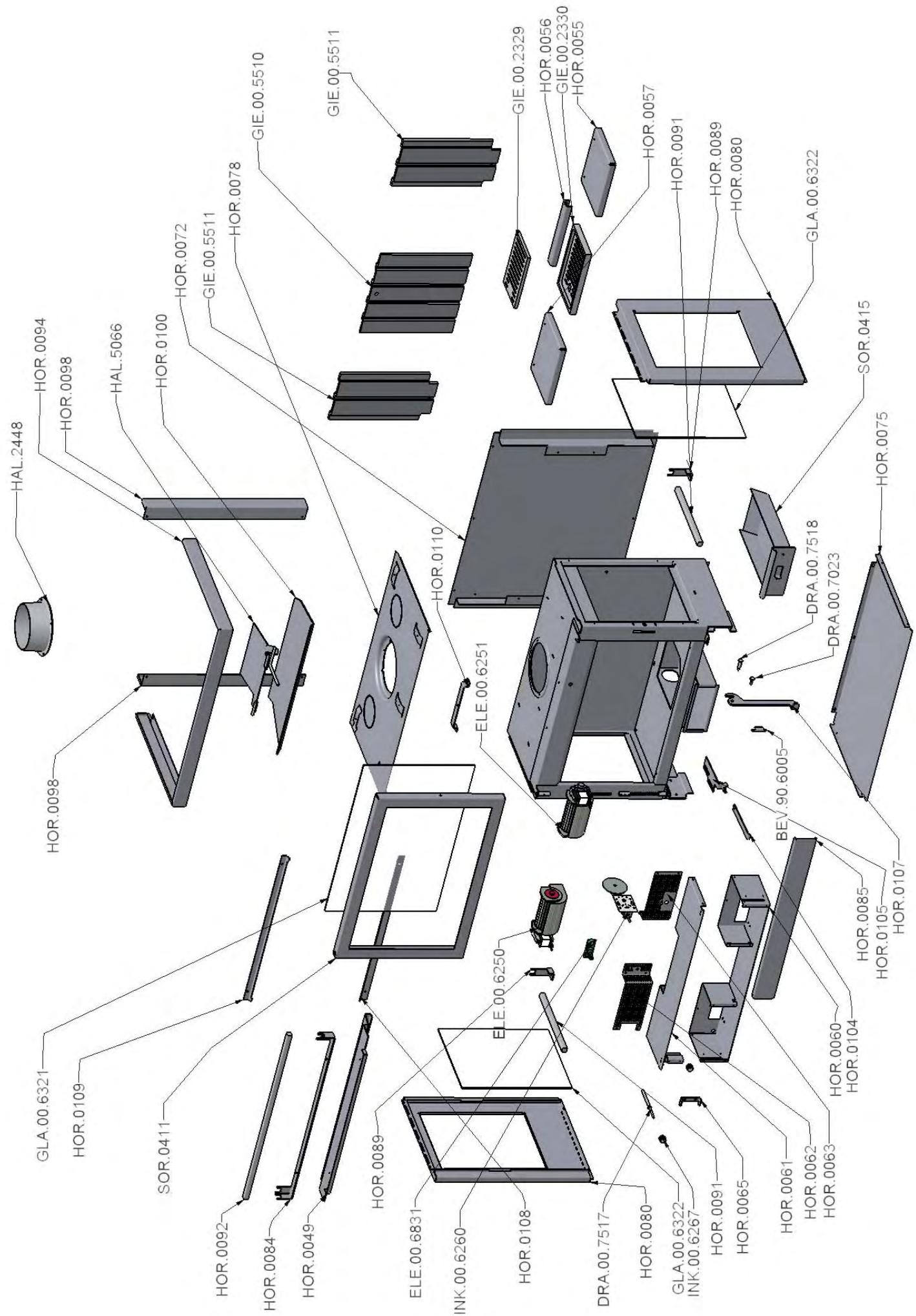 WANDERS ORIANA - Technische tekeningen / Technical drawings Dessins techniques / Technische Zeichnungen - 12