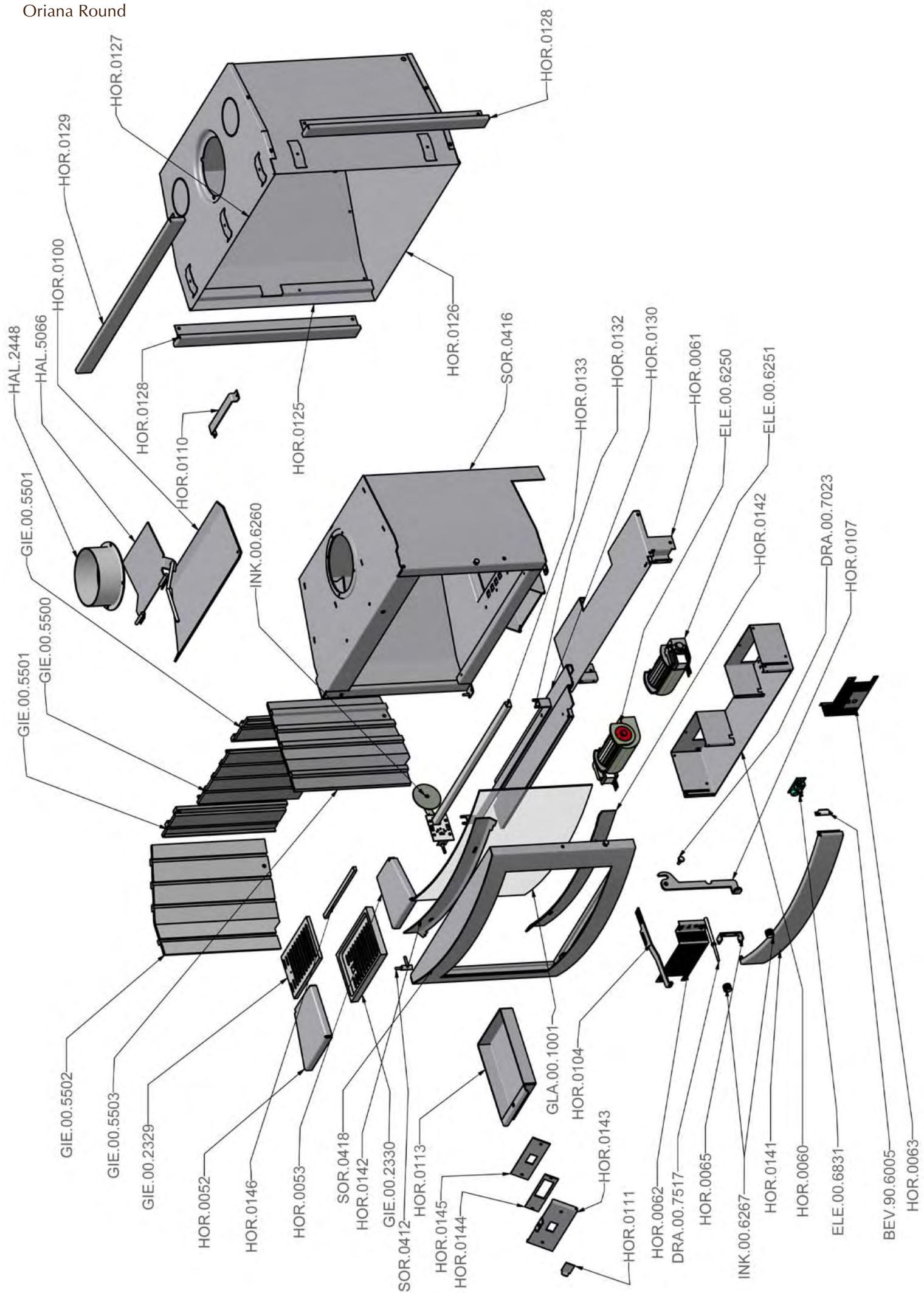 WANDERS ORIANA - Technische tekeningen / Technical drawings Dessins techniques / Technische Zeichnungen - 9