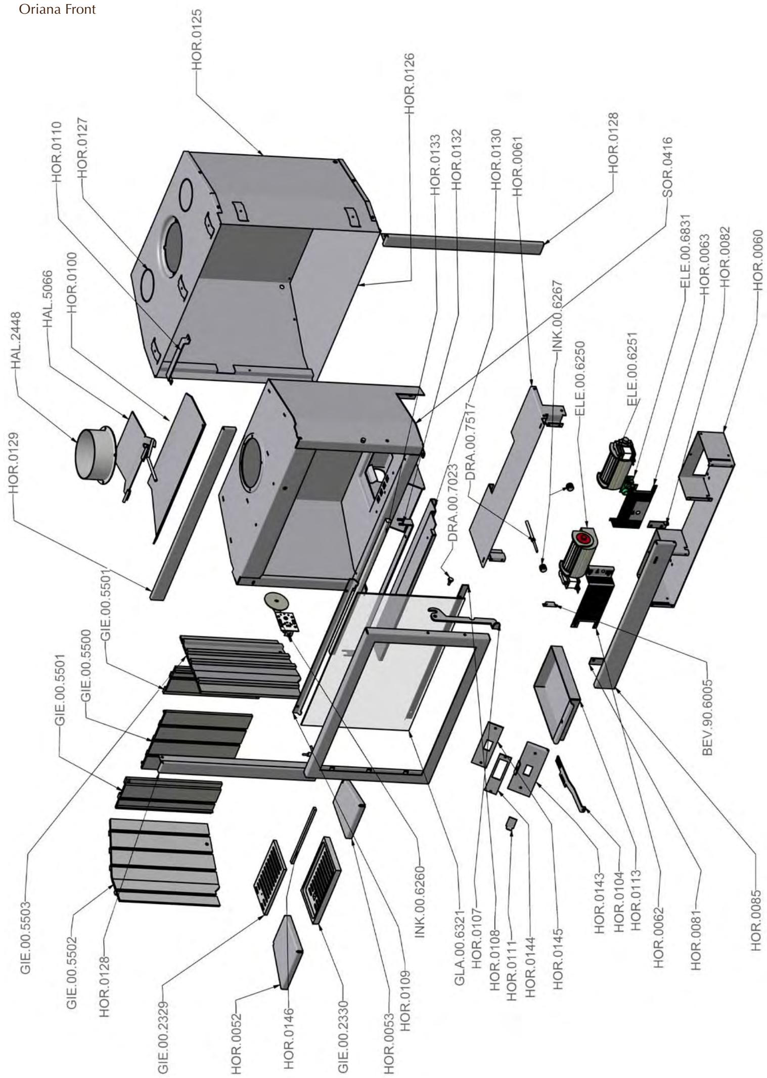 WANDERS ORIANA - Technische tekeningen / Technical drawings Dessins techniques / Technische Zeichnungen - 8