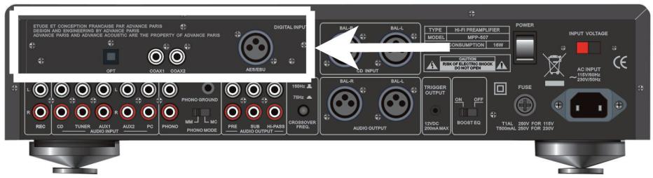 ADVANCE MPP-506DA - MPP-506 upgrade to MPP-506DA   Mise à niveau de votre MPP-506 en MPP-506DA - 1