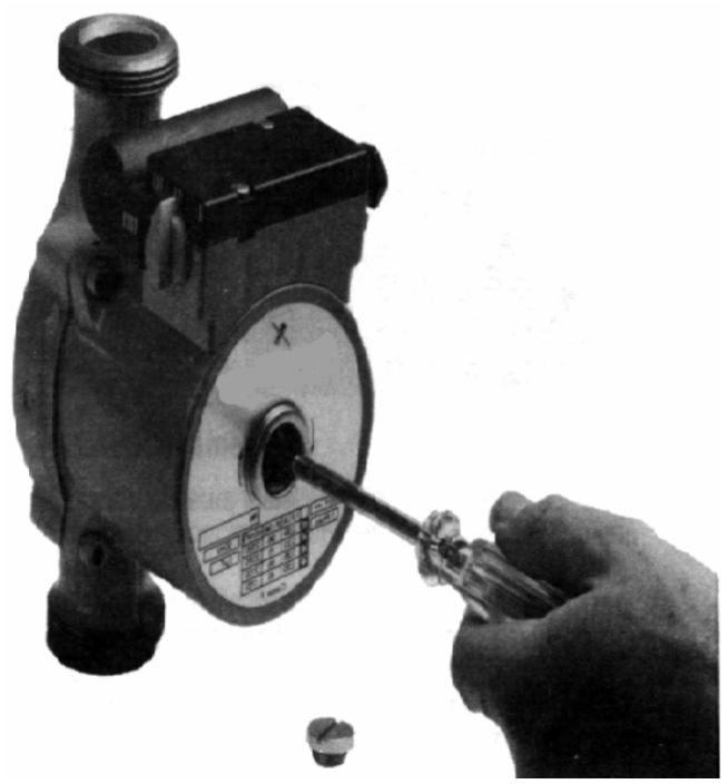 AR THERM GGPVMIX 4 - Purge du ou des circulateurs. - 1