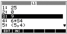 COMPAQ 39GS - Création d'une liste dans le catalogue des listes - 3