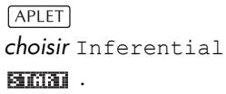 COMPAQ 39GS - Ouvrir l'aplet inference - 1