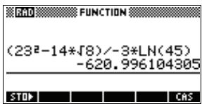 COMPAQ 39GS - Saisir une expression - 2