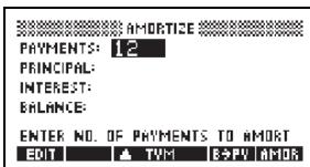 COMPAQ 39GS - Calcul d'amortissements: - 1