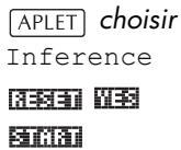 COMPAQ 39GS - Ouvrir l'aplet inference - 1