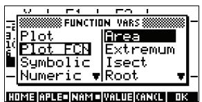 COMPAQ 39GS - Accès aux variables FCN - 2