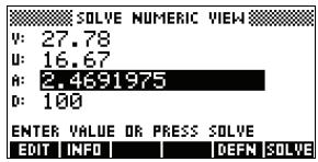 COMPAQ 39GS - Calculer l'inconnue - 2