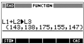 COMPAQ 39GS - Le menu VARS - 15