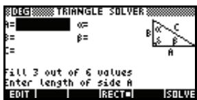 COMPAQ 39GS - Choisissez le type de triangle - 1