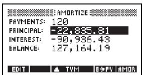 COMPAQ 39GS - Calcul d'amortissements: - 2