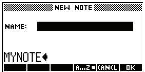 COMPAQ 39GS - Écrire une note dans le bloc-notes - 7
