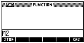 COMPAQ 39GS - Le menu VARS - 5