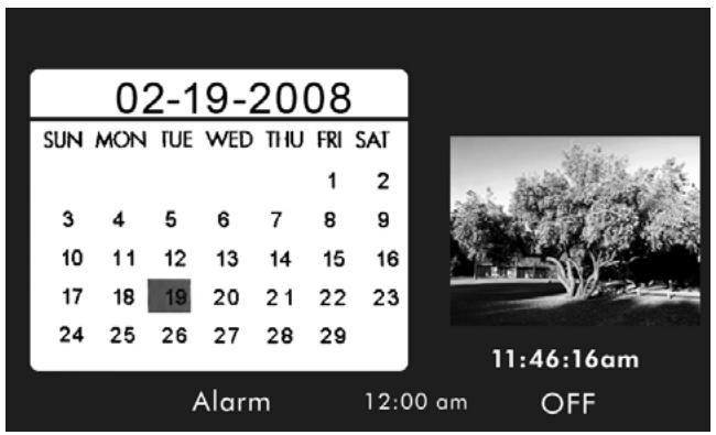 COMPAQ DF710 - Affichage du calendrier et de l'horloge - 2