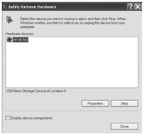COMPAQ HP DF760 - Copie des photos dans la mémoire interne du cadre - 4