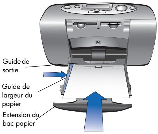 COMPAQ PHOTOSMART 100 - Pour charger le papier : - 1