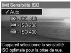 COMPAQ PHOTOSMART E217 - Sensibilité ISO - 1