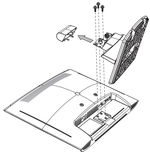 COMPAQ VP15 - Préparation de la colonne pour le montage mural - 1