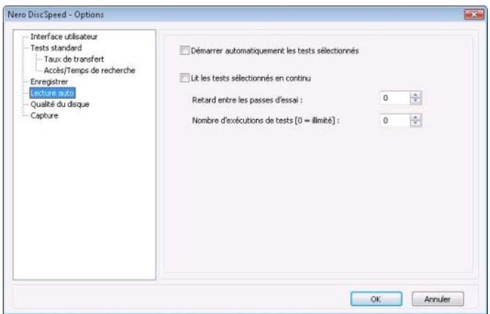 NERO DISCSPEED 9 - Option de l'arborescence Lecture auto - 1