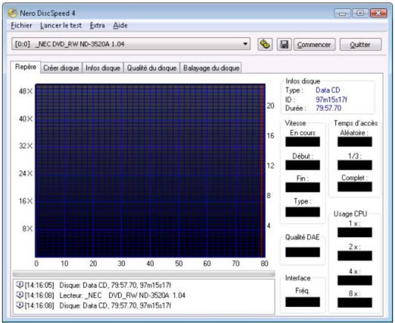 NERO DISCSPEED 9 - Écran principal - 1