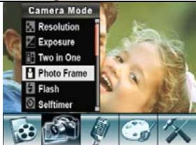 GENIUS G-SHOT HD54 - Cadre photo (uniquement en mode appareil photo) - 1