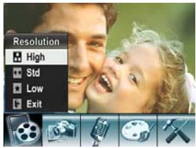 GENIUS G-SHOT HD54 - Pour changer l'exposition: - 3