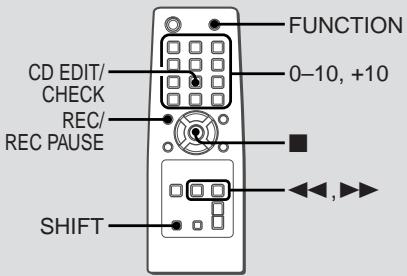 AIWA XR-EM20 - Pour effacer une cassette - 2