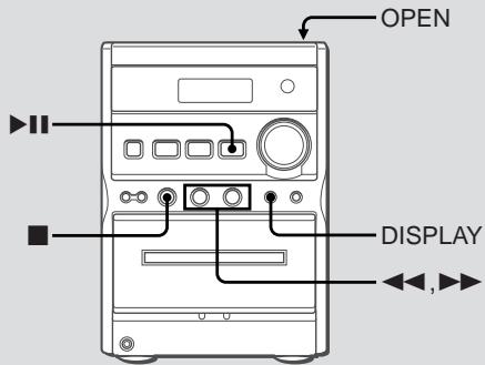 AIWA XR-EM20 - Pour régler l'horloge - 1