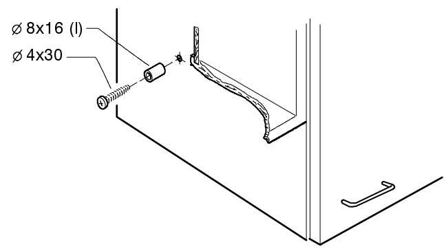 THERMA DA 60.1 - Montage entre deux armoires supérieures - 4