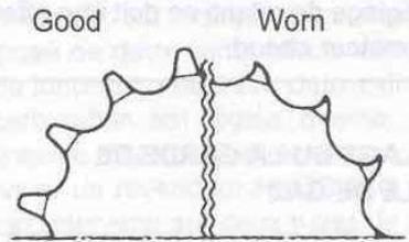 HYOSUNG AQUILA 125 GV - CONTROLE DE LA CHAINE DE TRANSMISSION - 1