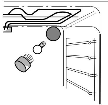 THERMA EHA4Z WS - L'éclairage du four - échange des ampôules - 2