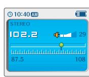 IRIVER IFP-900 - Ecouter la radio FM - 6