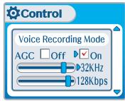 IRIVER IFP-900 - Mode d'enregistrement vocal - 1