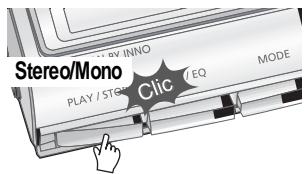 IRIVER IFP-900 - Selection de stéreo/mono - 2
