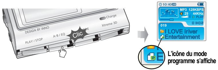 IRIVER IFP-900 - Lecture d'un programme - 1