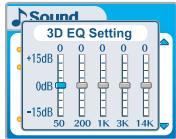 IRIVER IFP-900 - Parametre 3D EQ - 1