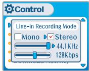 IRIVER IFP-900 - Mode enreg. entree ligne - 1