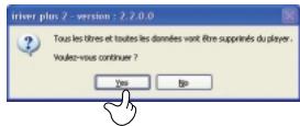 IRIVER PLUS 2 - Initialisation de l'appareil (formatage) - 2