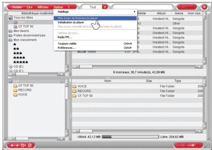 IRIVER PLUS 2 - Mise à jour manuelle du microprogramme - 1