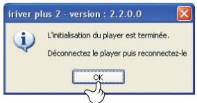 IRIVER PLUS 2 - Initialisation de l'appareil (formatage) - 1