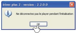 IRIVER PLUS 2 - Initialisation de l'appareil (formatage) - 3