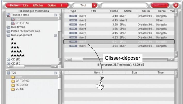 IRIVER PLUS 2 - Téléchargement à partir d'iriver plus 2 - 1