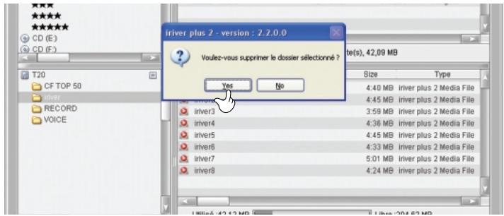 IRIVER PLUS 2 - Gestion de fichiers et de dossiers - 1