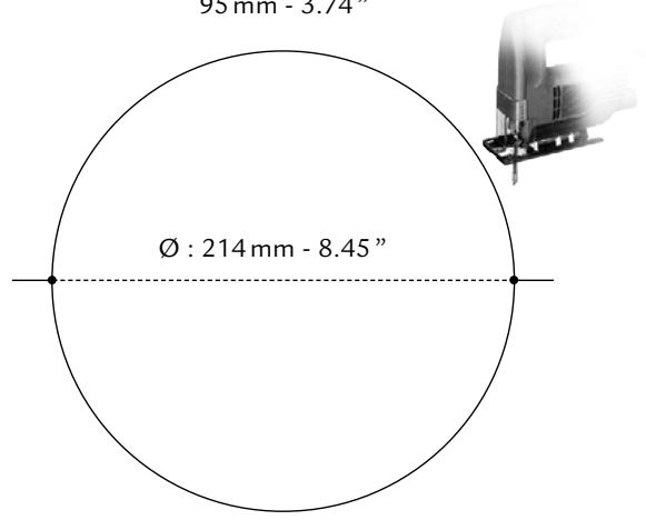 CABASSE IO2 - LA VERSION IN CEILING DU SATELLITE iO2 - 2