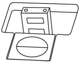 PLUSTEK OPTICBOOK 3600 - Zamek skeneru - 1