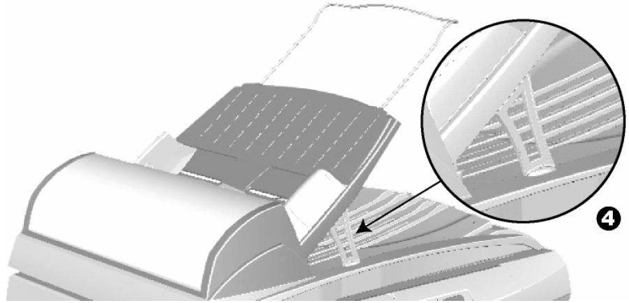 PLUSTEK SMARTOFFICE PL1500 - Schritt 2. Installieren des ADF-Einzugfachs - 3