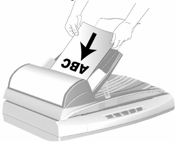 PLUSTEK SMARTOFFICE PL806 - Benutzung des ADF - 2